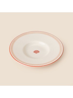 Evidea Kitchen Midye Çay Tabağı - Renkli