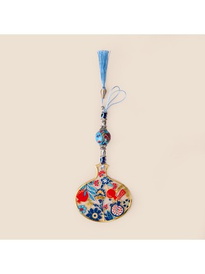 Evidea Deco Nar Nazarlık - Renkli - 12 cm