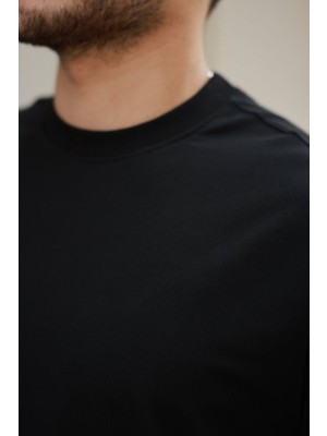 Kendim Fashion Erkek Kısa Kollu Basic Oversize Tshirt
