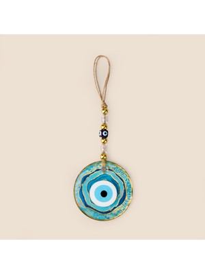 Evidea Deco Ebru Nazarlık - Renkli - 13 cm