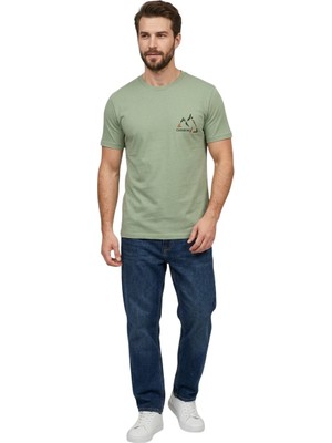 Cazador 44330 Siyah Erkek Bisiklet Yaka Tshirt