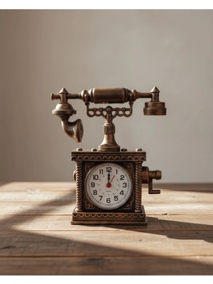 Kocadal Mht Minimal Tasarımlı Masa Saati Alarm Özellikli Şık Model Mht