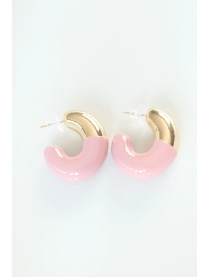 Kocadal Mht Ccb Gül Kurusu Gold Çift Renk Küpe Mht