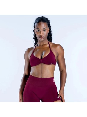 Dfyne Bordo Impact Strappy Bra - Destekleyici Spor Bra