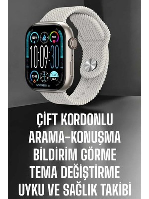 Calperia Yeni Nesil Akıllı Saat Arama Cevaplama Gps Takibi Adımsayar Nfc Özelliği