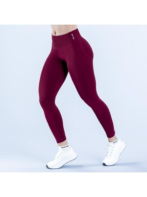 Dfyne Bordo Seamless Tayt - Toparlayıcı