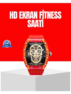 Calperia Manyetik Şarjlı Akıllı Saat Ios Android Uyumlu