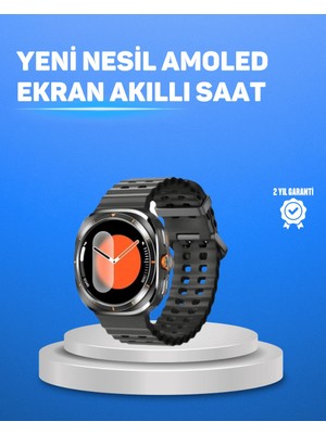 Calperia Değiştirilebilir Kordonlu Akıllı Saat IPS Ekran ve Bildirim Desteği