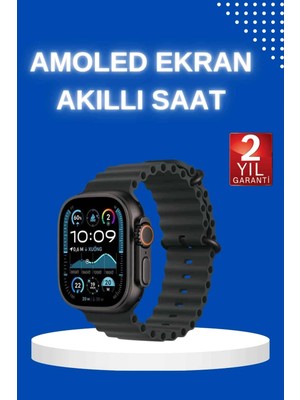 Calperia Akıllı Saat Bluetooth Bağlantılı Nfc ve Gps Uyumlu Nabız Ölçer Sesli Görüşme