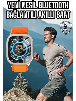 Calperia Akıllı Saat Uyku ve Spor Takibi Yeni Nesil Bluetooth Bağlantılı Amoled Ekran