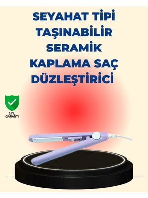 Calperia 2’si 1 Arada Saç Düzleştirici ve Bukle Maşası – Düz ve Kıvırcık Saçlara Uygun Çok Yönlü Kullanım