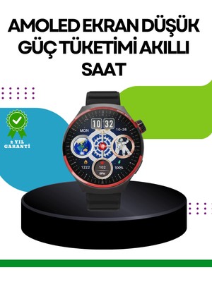 Calperia Spor ve Sağlık Takipli Akıllı Saat Kablosuz Şarj