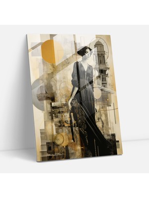 Popcasso Basquiat Temalı Cam Tablo - Sanatsal Dekor Için Farklı Tasarım