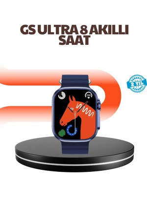 Calperia Ultra Akıllı Saat 2.05 Inç Büyük Ekran Bluetooth Aramalı IP67