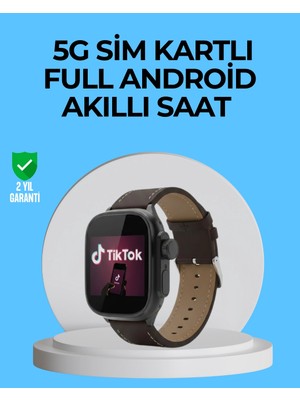 Calperia Kamera Özellikli Akıllı Saat Play Store Destekli