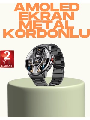 Calperia IP68 Su Toz Dirençli SW80 Akıllı Saat Android Ios Uyumlu