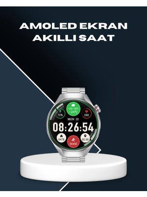 Calperia Akıllı Saat Bluetooth Görüşme Destekli – Spor, Sağlık ve Bildirim Özellikli