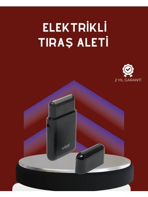 Calperia USB Şarjlı Erkek Tıraş Makinesi | Cilt Dostu ve Kompakt Tasarım