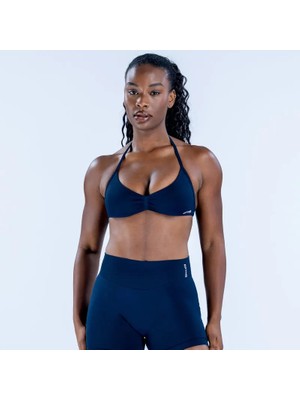 Dfyne Lacivert Impact Strappy Bra - Şekillendirici Spor Bra