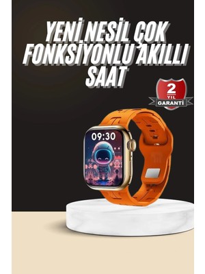 Calperia Akıllı Saat Android ve Ios Uyumlu Plastik Kordon Yeni Nesil