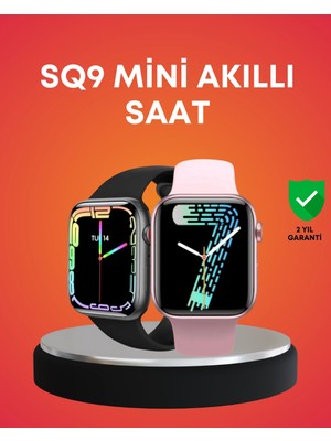 Calperia Akıllı Saat Amoled Dokunmatik Ekran Nabız Uyku ve Adım Takibi