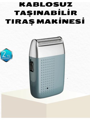 Calperia Şarjlı Kuru Kullanım Tıraş Makinesi – Kablosuz, Taşınabilir