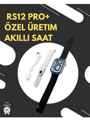 Calperia RS12 Pro+ 2025 Serisi Garantili Özel Üretim Akıllı Saat – Amoled Ekran, Gps, 2gb Hafıza, Sesli Görüşme, Uzun Şarj Süresi
