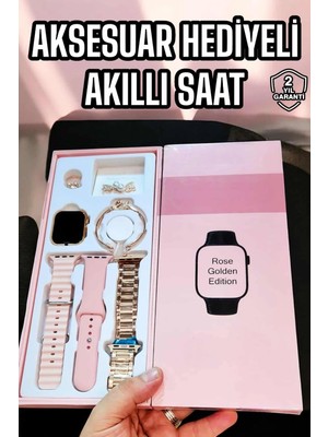 Calperia Akıllı Saat Sesli Görüşme Bildirim Görme Uyku ve Sağlık Takibi