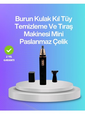 Calperia Sessiz Çalışan Tüy Düzeltici Burun ve Kulak Makinesi
