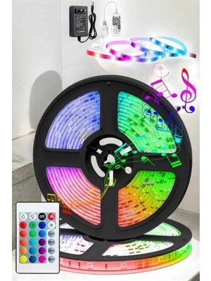 Kocadal Mht LED Işık 5 Metre Şerit LED Rgb Işıklı Mht