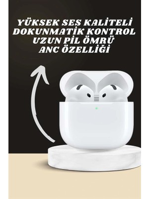 Calperia 7 Kordonlu Akıllı Saat ve Yeni Nesil Kulaklık Dokunmatik Ekran Android ve Ios Uyumlu