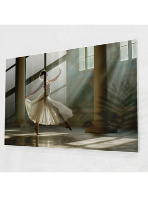 Popcasso Klasik Cam Tablo Bale Gösterisi Sanatı