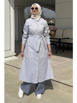 Rabia Şamlı Doğa Mozaik Desenli Tunik