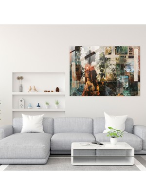 Popcasso Merak Uyandıran Hikayeli Temperli Cam Tablo - Caravaggio Temalı Duvar Tablosu