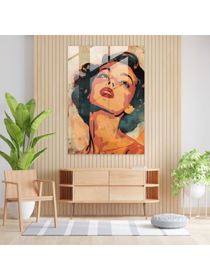 Popcasso Klasik Film Poster Temperli Cam Tablo - Klasikizm ve Popart Temalı Modern Sanat