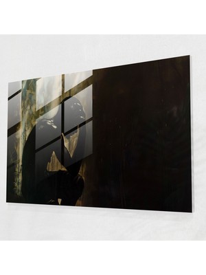 Popcasso Modern Sanat Tarzı Cam Tablo - Caravaggio Teması