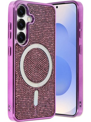 Vintessy Joko Samsung Galaxy S25 Helen Magsafe Kapak - Derin Mor