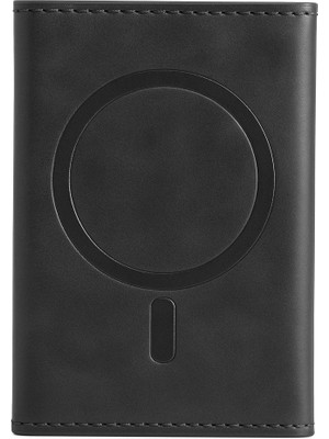 Vintessy Joko Tema Magsafe Deri Kartlık - Siyah