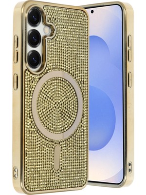 Vintessy Joko Samsung Galaxy S23 Fe Helen Magsafe Kapak - Gold