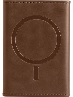 Vintessy Joko Tema Magsafe Deri Kartlık - Taba