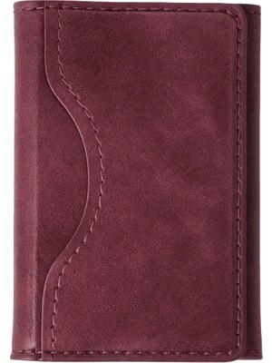 Vintessy Joko Tema Magsafe Deri Kartlık - Mürdüm