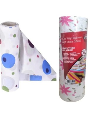 Ethab Ticaret Kullan At Masa Örtüsü Su ve Yağ GEÇIRMEZ12M ROYALEKS-13761