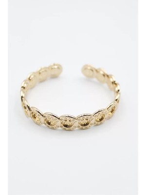 Ethab Ticaret Düğme Bilezik - Altın