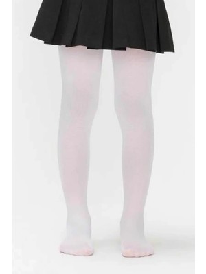 Ethab Ticaret Kız Çocuk Pamuklu Külotlu Çorap Renk Beyaz