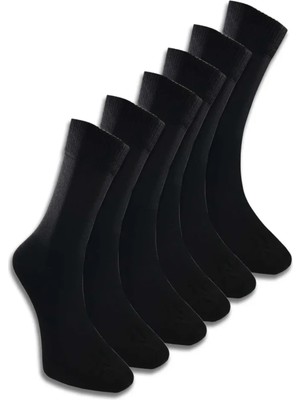 Ethab Ticaret 6 Adet Erkek Bambu Lastiği Sıkmayan Diyabetik Çorap