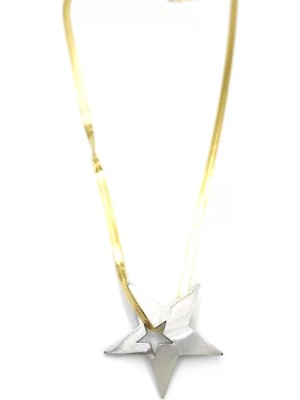 Ethab Ticaret Yıldız Kolye - Gümüş