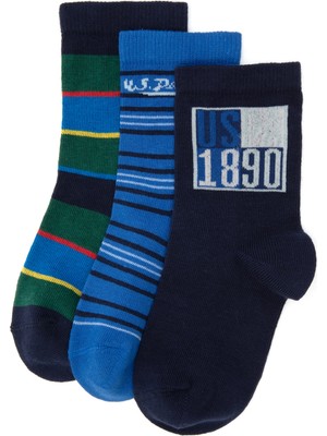 U.s. Polo Assn. Erkek Çocuk Lacivert Çorap (Soket) 50318047-VR033