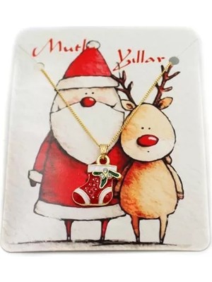 Ethab Ticaret Yeni Yıl Kolye - Altın