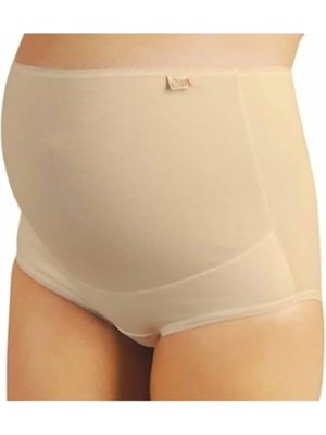 Ethab Ticaret Pamuklu Hamile Likralı Bato Külot Ten - 3324A