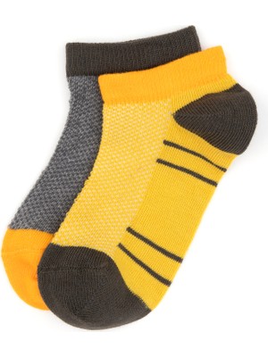 U.s. Polo Assn. Erkek Çocuk Koyu Sarı Çorap (Patik) 50318053-VR094
